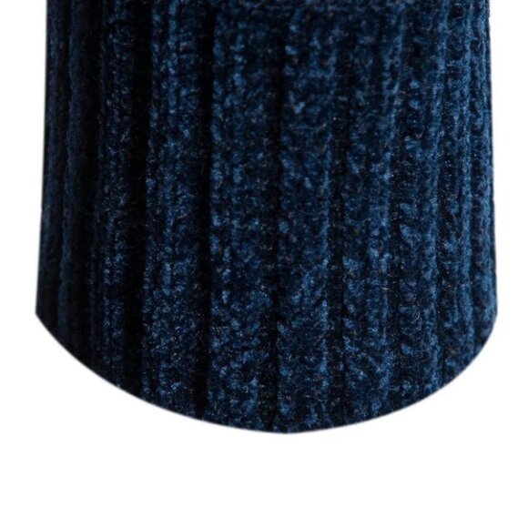 Blue and Grey Mens Cardigan - Picture 5 of 7